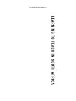 Learning to Teach in South Africa docx