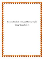 Ca dao chủ đề đất nước pdf