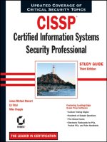 cissp - certified information systems security professional study guide, 3rd ed.