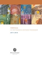PORTUGAL EU / IMF FINANCIAL ASSISTANCE PROGRAMME 2011- 2014 pdf