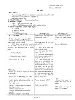 giáo án sinh học lớp 12