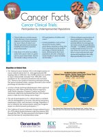 Cancer Clinical Trials: Participation by Underrepresented Populations doc
