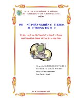 ứng dụng các nguyên tắc sáng tạo trong quá trình hình thành và phát triển máy tính