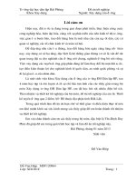 Thiết kế tuyến đường qua 2 điểm A8 - B8 thuộc địa phận tỉnh Đắk Lắk