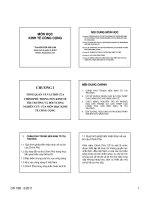 MÔN HỌC KINH TẾ CÔNG CỘNG doc