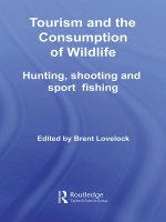 Tourism and the Consumption of Wildlife doc