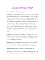 Ứng xử trước quà “xấu” pdf