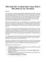 Điều chỉnh SQL với Optim Query Tuner, Phần 2: Điều chỉnh các truy vấn riêng lẻ pot