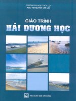 giáo trình hải dương học