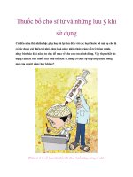 Thuốc bổ cho sĩ tử và những lưu ý khi sử dụng pot