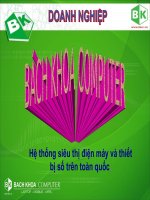 hệ thống siêu thị điện máy và thiết bị số trên toàn quốc