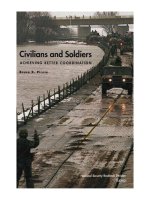 Civilians And Soldiers - Achieving Better Coordination pptx