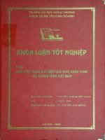 Giải pháp nâng cao hiệu quả xuất khẩu than của ngành than Việt Nam