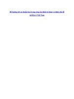 Để hướng tới sự chuẩn hoá trong công tác định từ khoá và định chủ đề tài liệu ở Việt Nam pdf