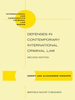 INTERNATIONAL AND COMPARATIVE CRIMINAL LAW SERIES doc