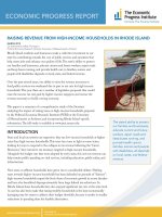 RAISING REVENUE FROM HIGH-INCOME HOUSEHOLDS IN RHODE ISLAND pptx