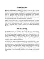 Introduction and brief history