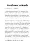 Kiếm tiền không cần bằng cấp pptx