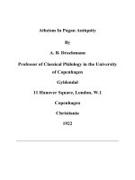 Atheism In Pagan Antiquity pot