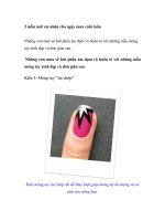 3 mẫu nail vui nhộn cho ngày mưa cuối tuần ppt