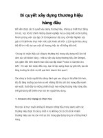 Bí quyết xây dựng thương hiệu hàng đầu pot