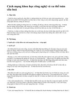 Cách mạng khoa học công nghệ và xu thế toàn cầu hoá