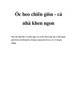 Óc heo chiên giòn - cả nhà khen ngon ppt