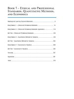 Ethical and Professional Standards, Quantitative Methods, and Economics docx