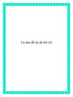 Sưu tầm một số bài ca dao đề tài đa thê cổ ppt