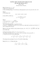 đề thi thử môn toán khối a lần 3 khoa học tự nhiên hà nội năm 2014