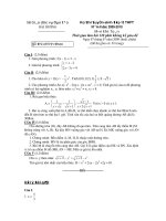 Đề Thi Thử Tuyển Sinh Lớp 10 Toán 2013 - Đề 56 potx