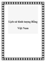 Lịch sử hình tượng Rồng Việt Nam potx