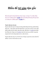 Hiểu để trị gàu tận gốc pptx