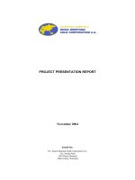 PROJECT PRESENTATION REPORT pdf