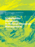 Stakeholder Dialogues in Natural Resources Management doc