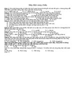 Vật lý 12: Lý thuyết máy phát điện