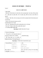 giáo án bài tính chất của phép nhân - toán 6 - gv.đinh hồng ngọc