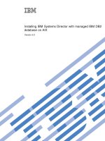 Installing IBM Systems Director with managed IBM DB2 database on AIX Version 6.3 pot