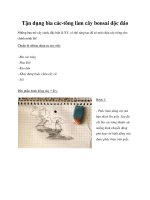 Tận dụng bìa các-tông làm cây bonsai độc đáo pot