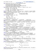 Đề Thi Thử Đại Học Khối A, B Hóa 2013 - Phần 7 - Đề 16 docx