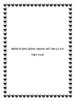 HÌNH TƯỢNG RỒNG TRONG MỸ THUẬT CỔ VIỆT NAM potx