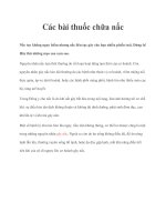 Các bài thuốc chữa nấc pptx