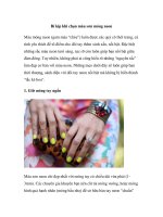 Bí kíp khi chọn màu sơn móng neon pptx