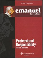 PROFESSIONAL RESPONSIBILITY THIRD EDITION doc