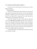 Các học thuyết phản ánh đến thực trạng làm thêm của sinh viên