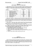 xác định phụ tải tính toán của phân xưởng sửa chữa cơ khí