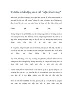 Khi đầu tư bất động sản ở thế “một cổ hai tròng” pdf