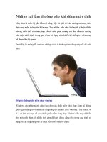 Những sai lầm thường gặp khi dùng máy tính potx