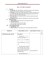 giáo án bài cực trị hàm số - toán 12 - gv.ng.thu sáu