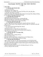 Chủ đề nhánh: TRƯỜNG TIỂU HỌC THÂN THƯƠNG docx